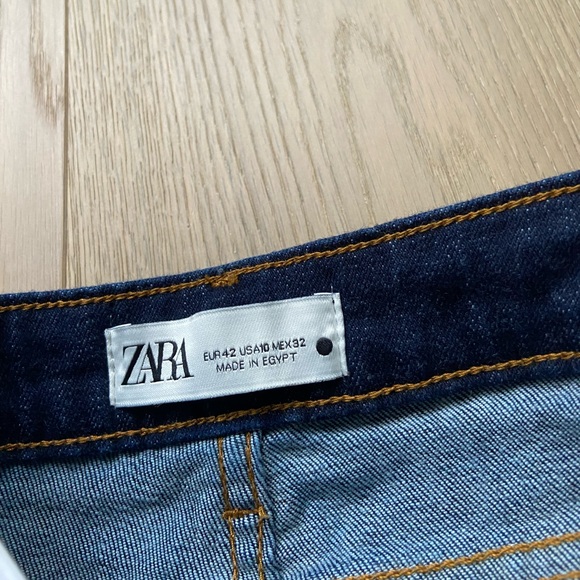Bootcut jeans from Zara - size 10 US - dark denim - Picture 4 of 4